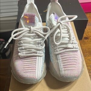 Steven By Steve Madden Kids Sneakers - White and Pink